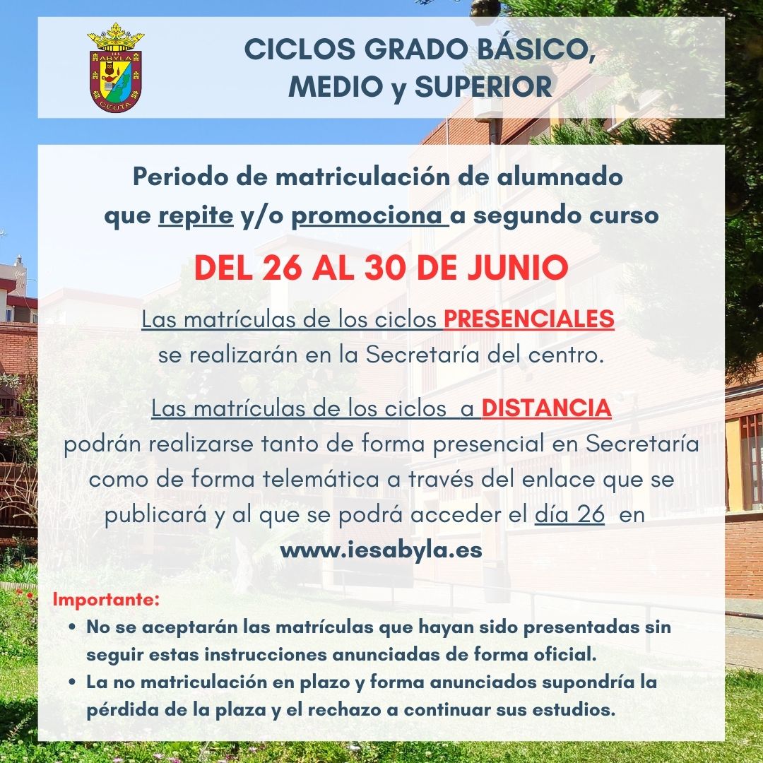 IG MatriculaciónGrados promocion repeticion