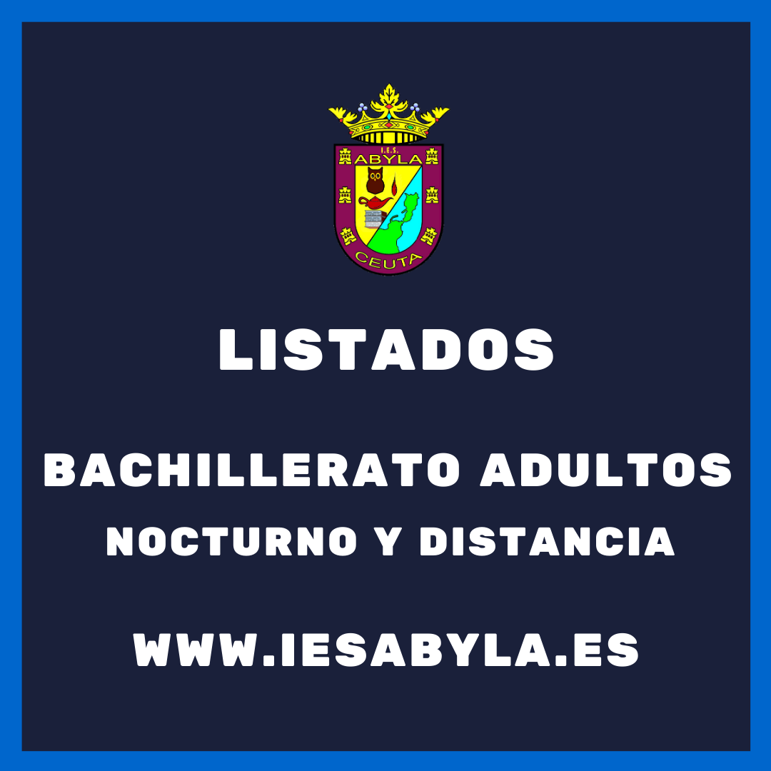 Listados Bach Nocturno y Distancia