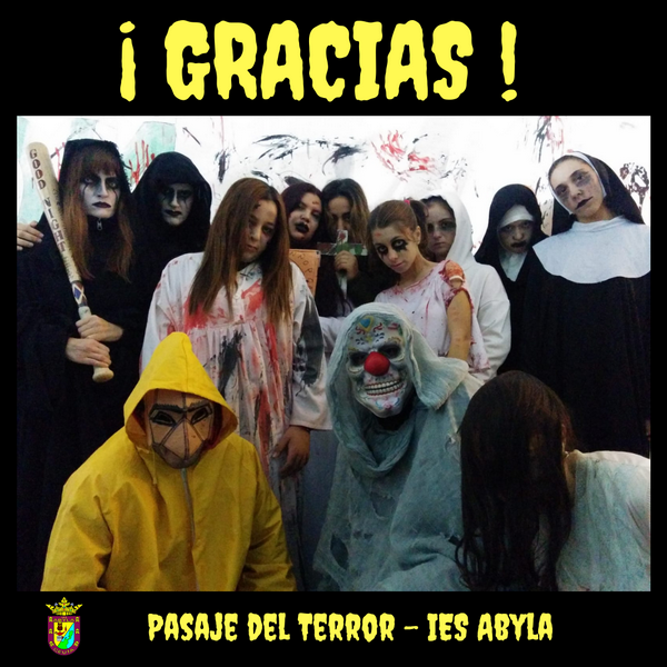 Gracias Halloween redimensionar