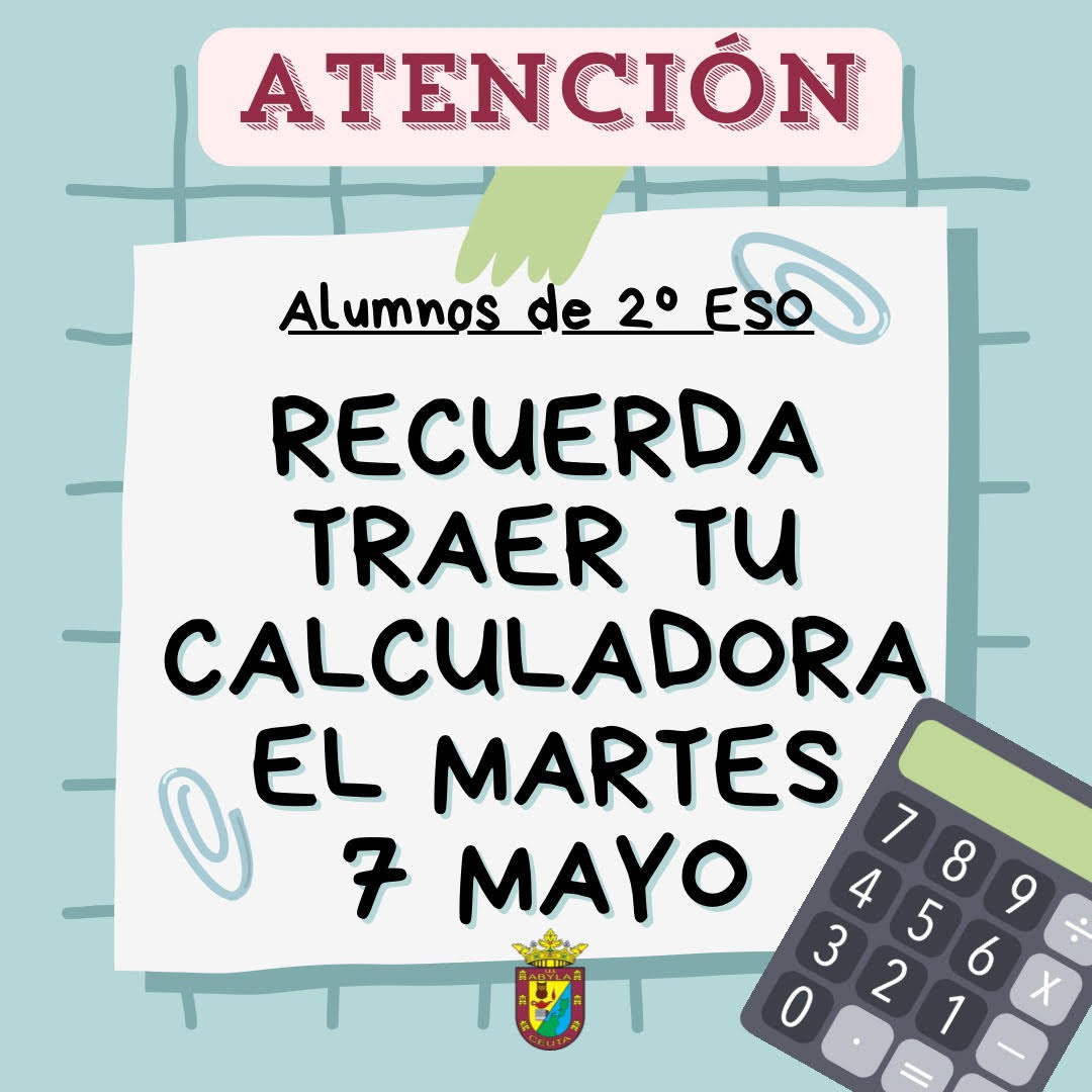 Recordatorio calculadora